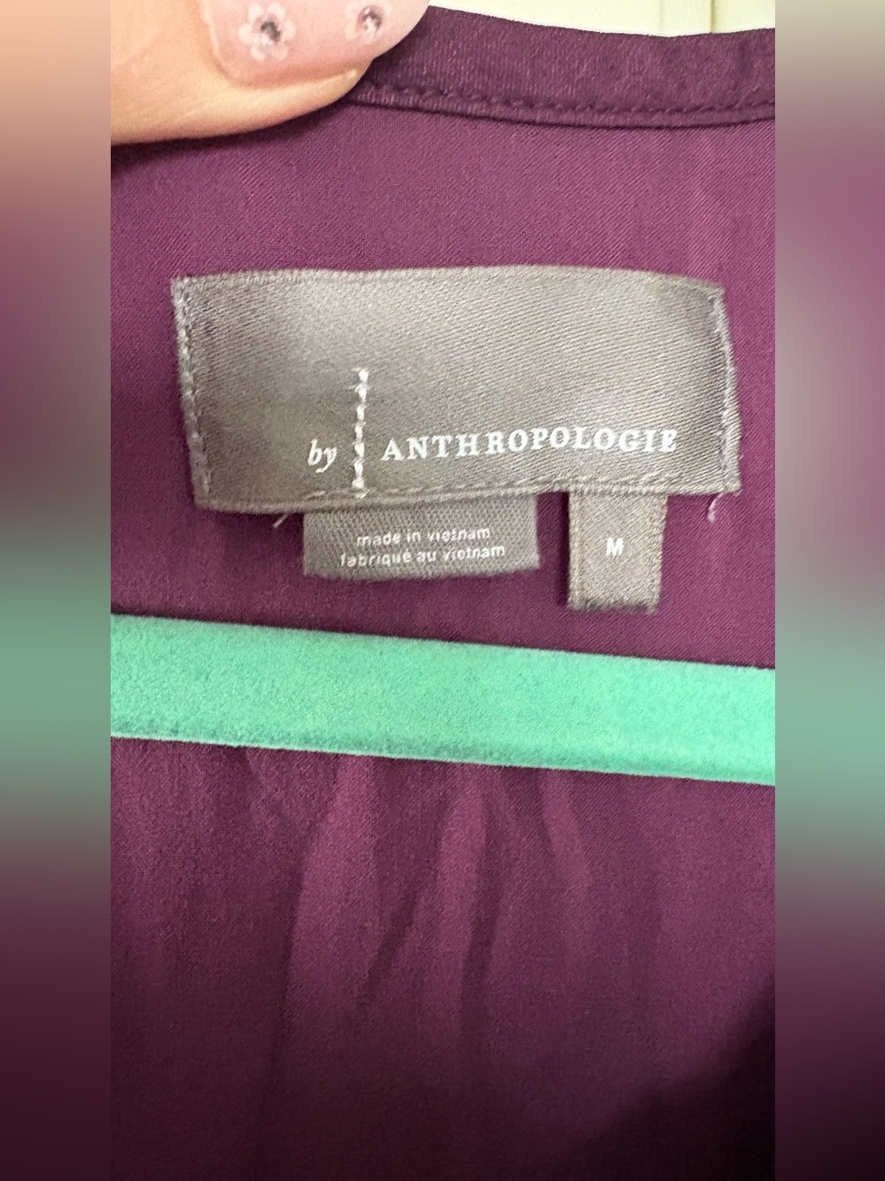 Anthropologie Somerset Maxi Dress, Purple M - Picture 14 of 14